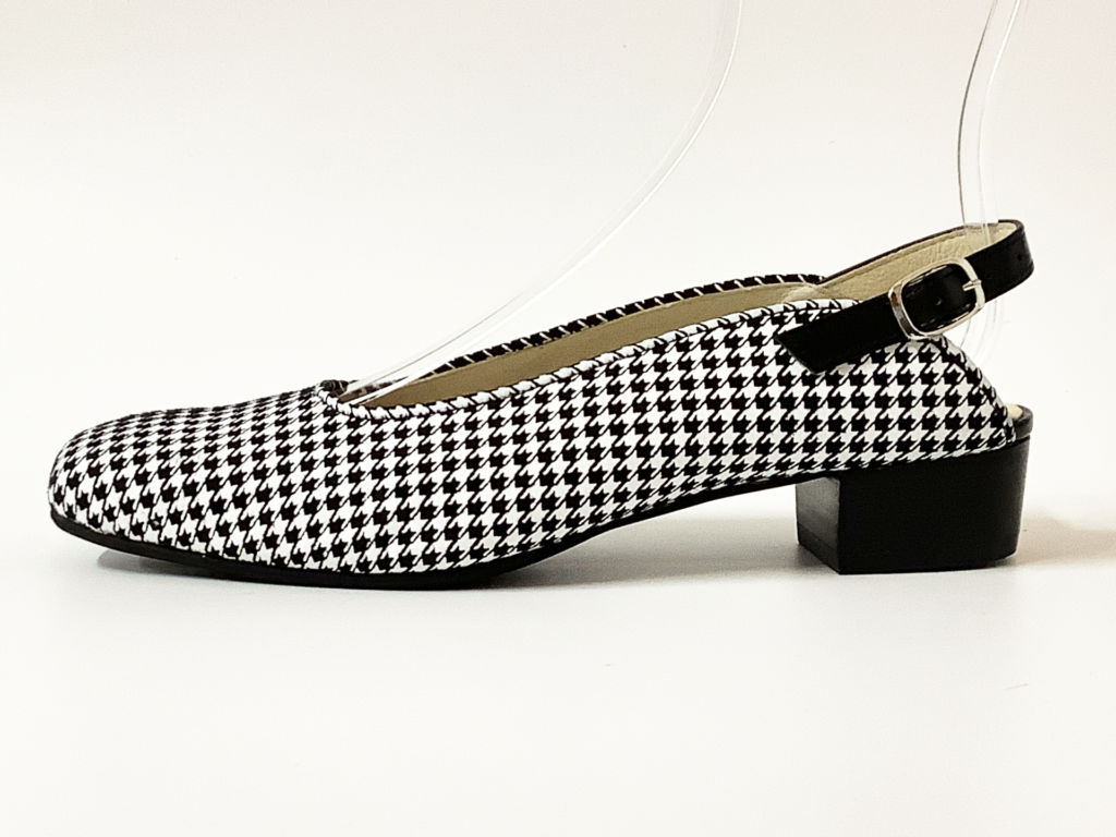 2026SSスリングバックパンプス白千鳥