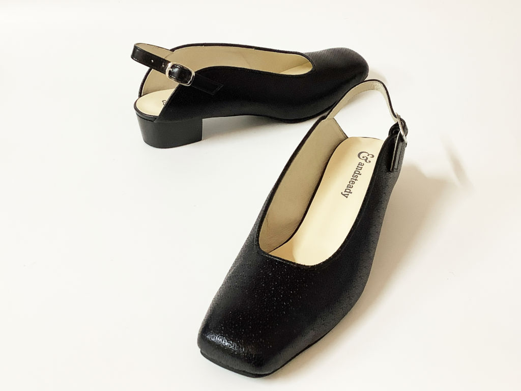 2026SSスリングバックパンプスジオ黒２